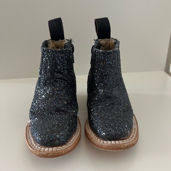 Bella Breez Boutique Sparkly Girls Ankle Boots - Picture 3 of 8